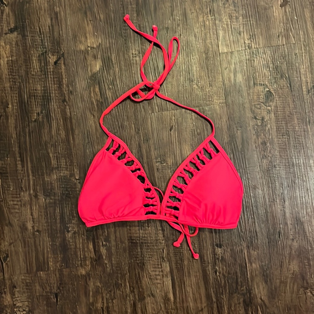 Heat bikini top. M. Pink.